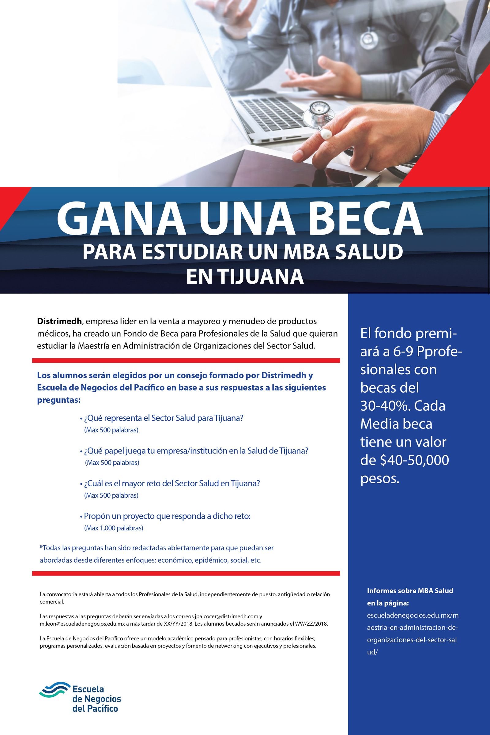 Campaña Gana una Beca — Distrimedh