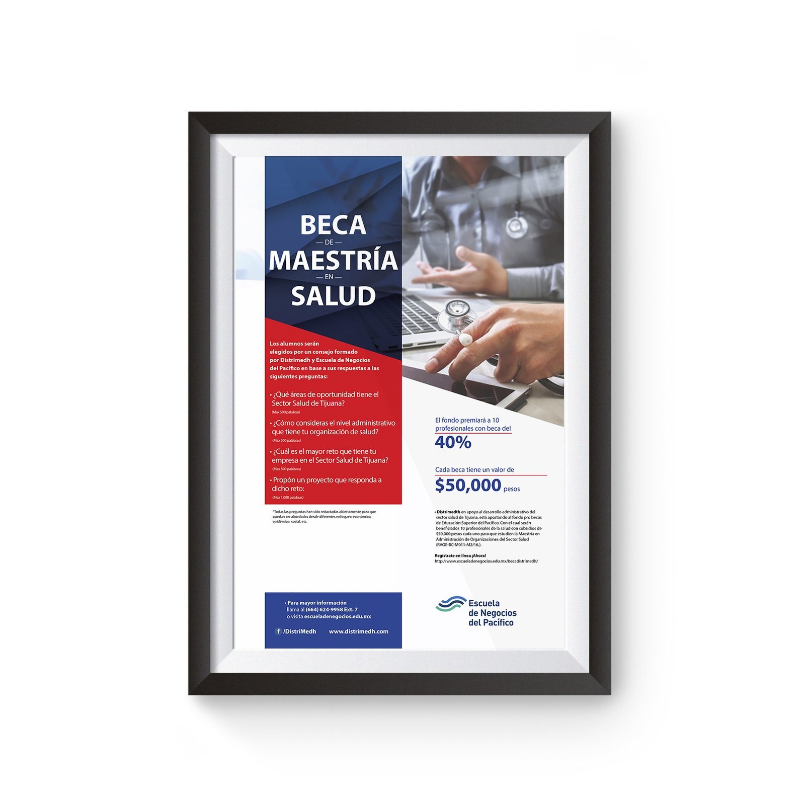 Póster mockup Distrimedh
