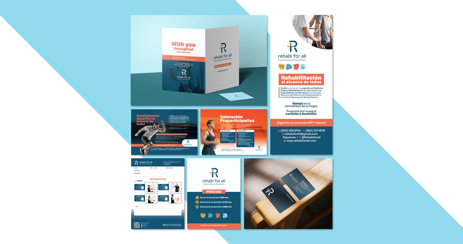 Rehabi For All — Material impreso