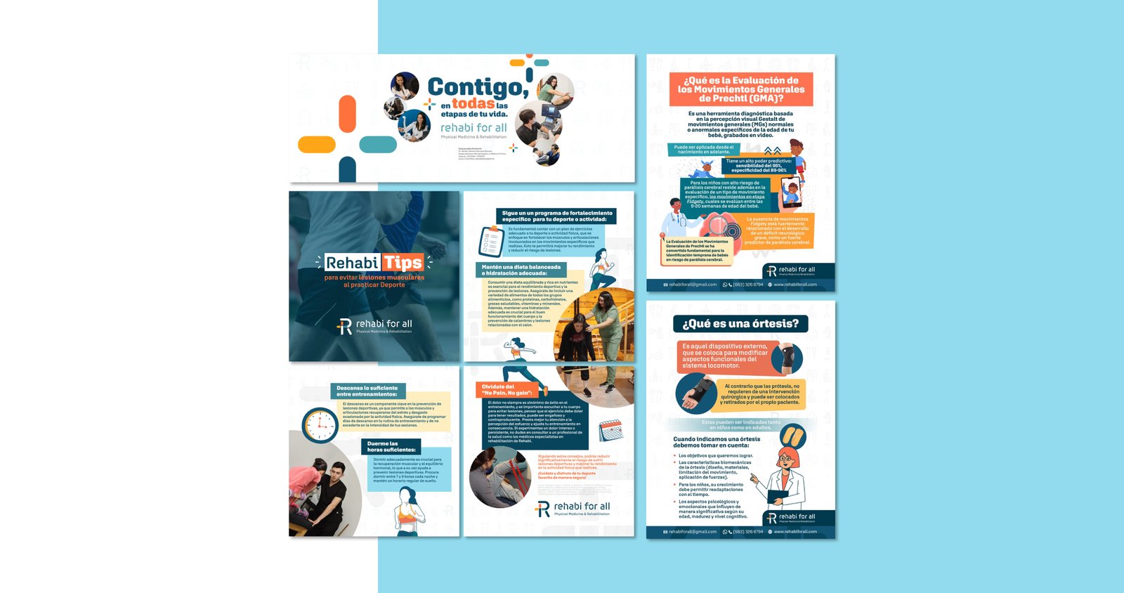 Rehabi For All — Infografías educativas